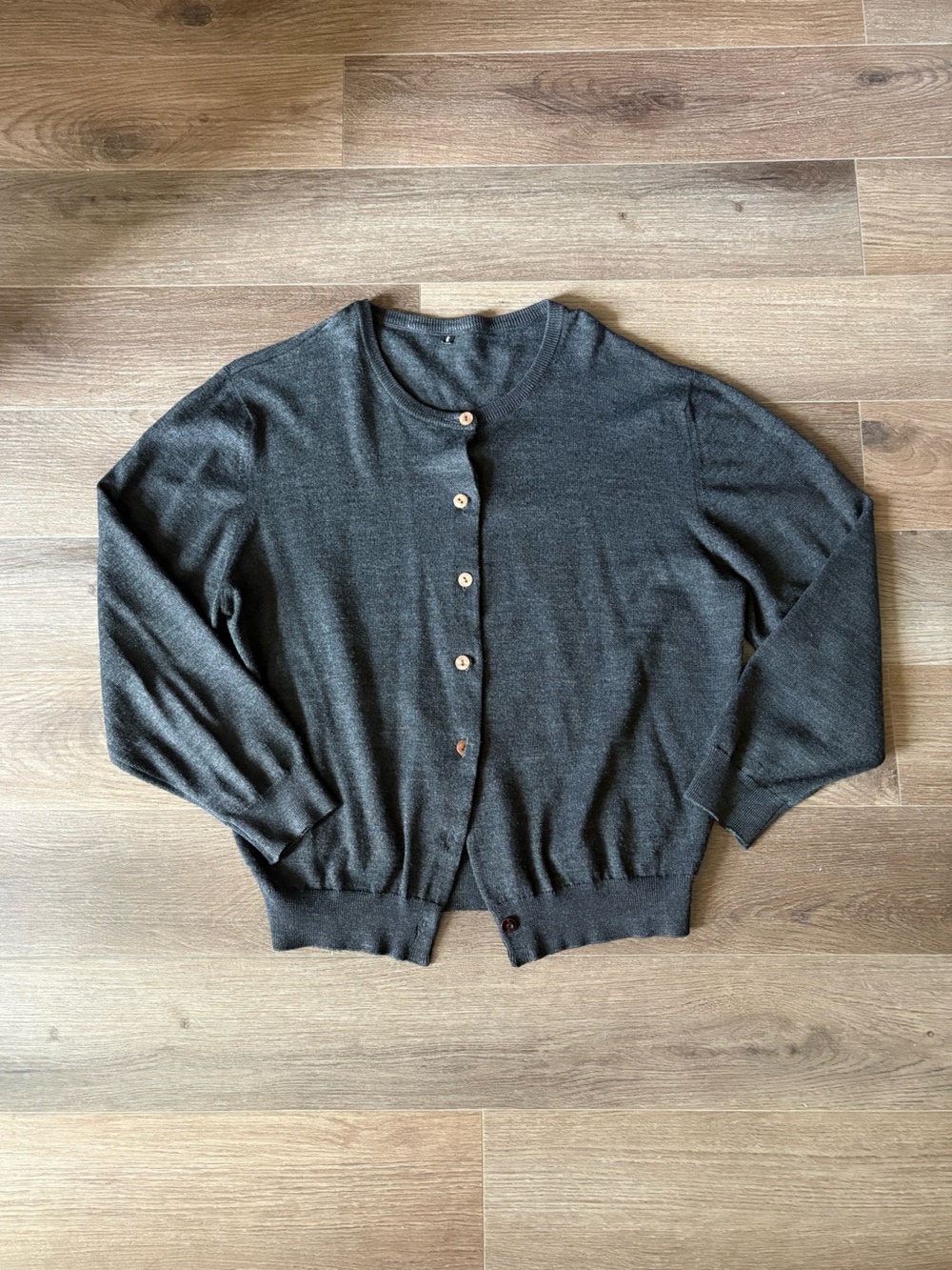 Gray Women's Cardigan - Picture 1 of 5
